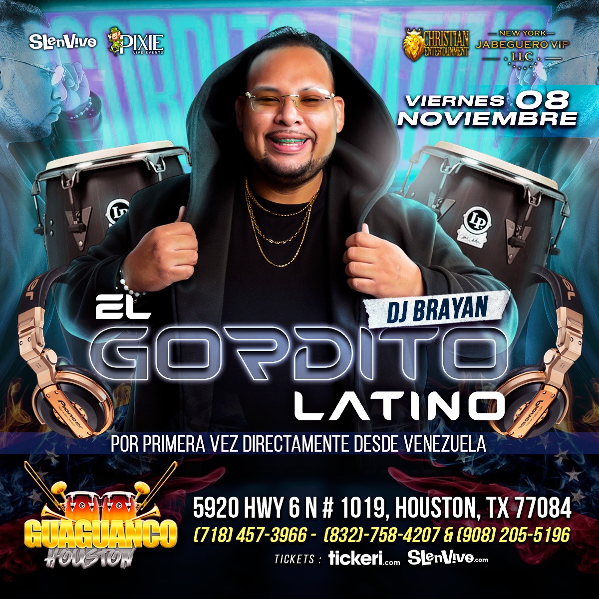 DJ GORDITO LATINO EN HOUSTON, TX